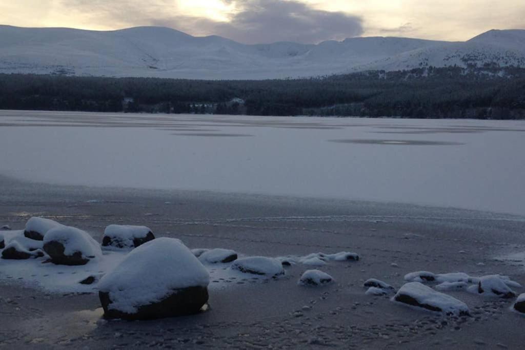 The Snug At The Ski Lodge, Aviemore Exteriör bild